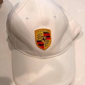 Porshe white hat